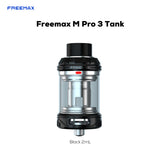 Freemax Mesh Pro 3 Tank [Black] (Inc Free Glass) [Quality Vape E-Liquids, CBD Products] - Ecocig Vapour Store