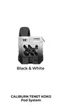 Uwell Caliburn Tenet Koko Pod Kit [Black and White] [Quality Vape E-Liquids, CBD Products] - Ecocig Vapour Store