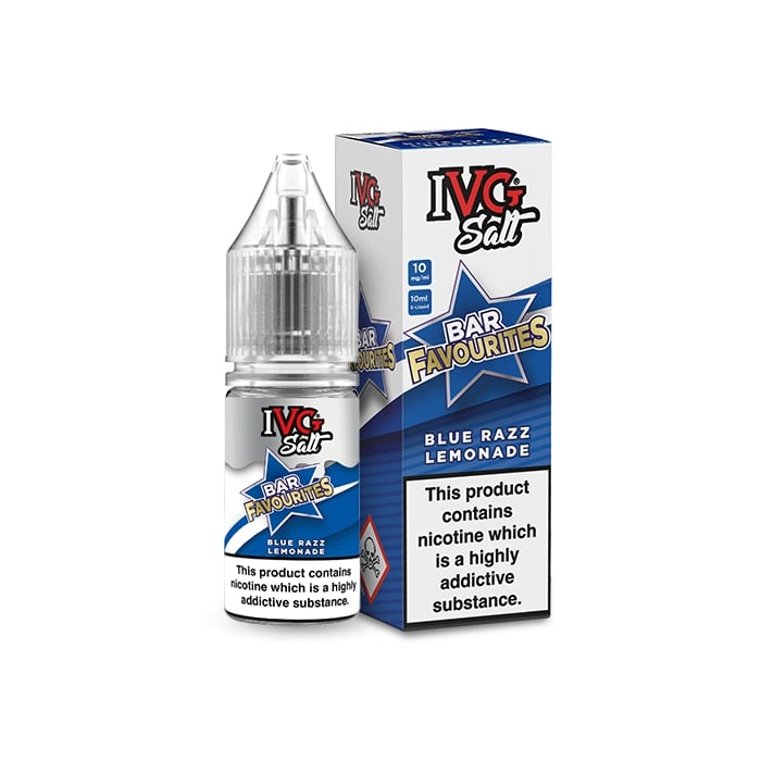 IVG - Nic Salt - Bar Favourites - Blue Razz Lemonade [20mg] [Quality Vape E-Liquids, CBD Products] - Ecocig Vapour Store