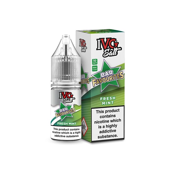 IVG - Nic Salt - Bar Favourites - Fresh Mint [20mg] [Quality Vape E-Liquids, CBD Products] - Ecocig Vapour Store
