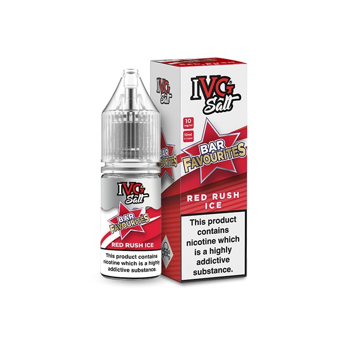 IVG - Nic Salt - Bar Favourites - Red Rush Ice [10mg] [Quality Vape E-Liquids, CBD Products] - Ecocig Vapour Store