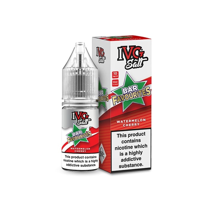 IVG - Nic Salt - Bar Favourites - Watermelon Cherry [20mg] [Quality Vape E-Liquids, CBD Products] - Ecocig Vapour Store