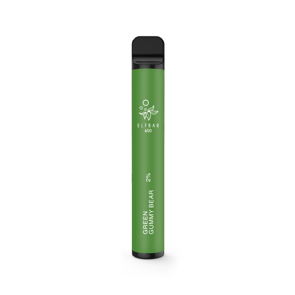 Elf Bar Disposable Pod - Green Gummy Bear [20mg] [Quality Vape E-Liquids, CBD Products] - Ecocig Vapour Store