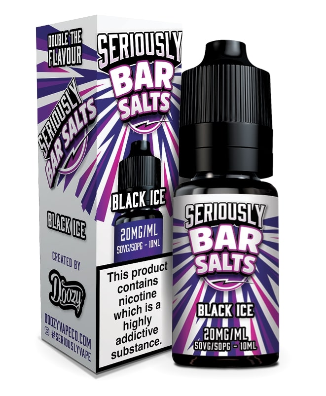Doozy Vape - Seriously Bar Salts - Black Ice [05mg] [Quality Vape E-Liquids, CBD Products] - Ecocig Vapour Store
