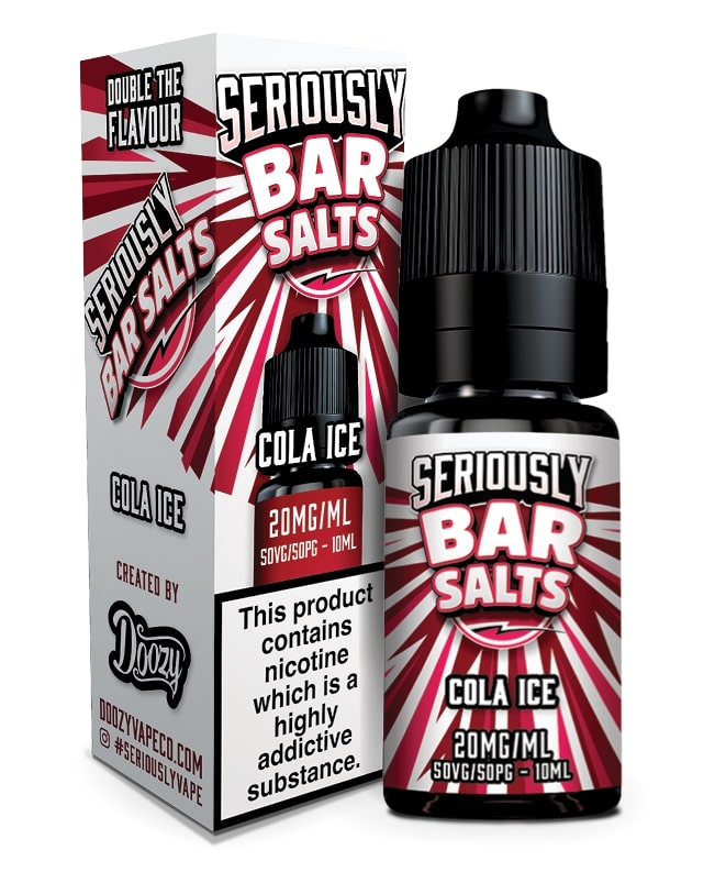 Doozy Vape - Seriously Bar Salts - Cola [10mg] [Quality Vape E-Liquids, CBD Products] - Ecocig Vapour Store