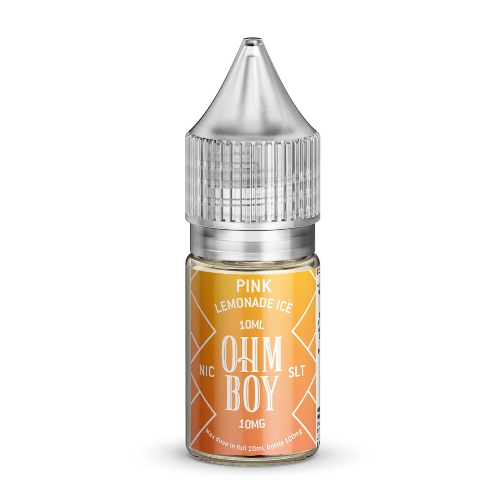 Ohm Boy - SLT - Nic Salt - Pink Lemonade Ice [10mg] [Quality Vape E-Liquids, CBD Products] - Ecocig Vapour Store
