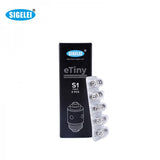 Sigelei eTiny Coils - 5 Pack [1.6ohm] [Quality Vape E-Liquids, CBD Products] - Ecocig Vapour Store