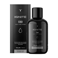 Ignite Foot Cream - Meadow Foam and Green Tea [500mg] [Quality Vape E-Liquids, CBD Products] - Ecocig Vapour Store