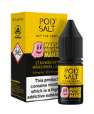 Pod Salt Fusions - Nicotine Salt - Marina Marshmallow [20mg] [Quality Vape E-Liquids, CBD Products] - Ecocig Vapour Store