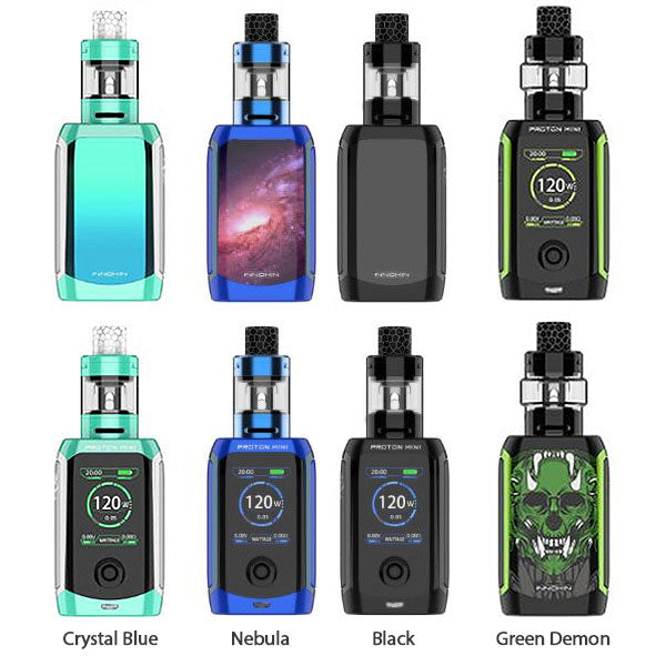 Innokin Proton Mini Ajax Kit [Crystal Blue] [Quality Vape E-Liquids, CBD Products] - Ecocig Vapour Store