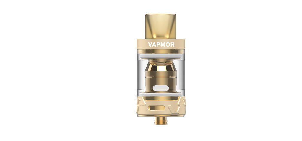 Vapmor V-Tank [Gold] [Quality Vape E-Liquids, CBD Products] - Ecocig Vapour Store